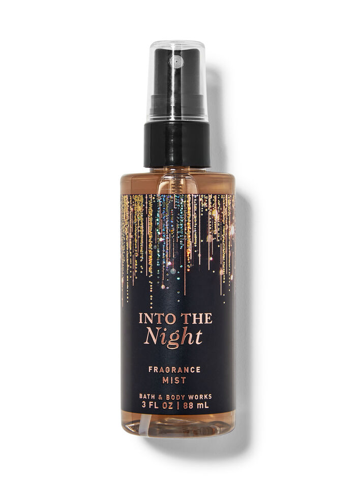 Into the Night body care featuring travel size Bath & Body Works