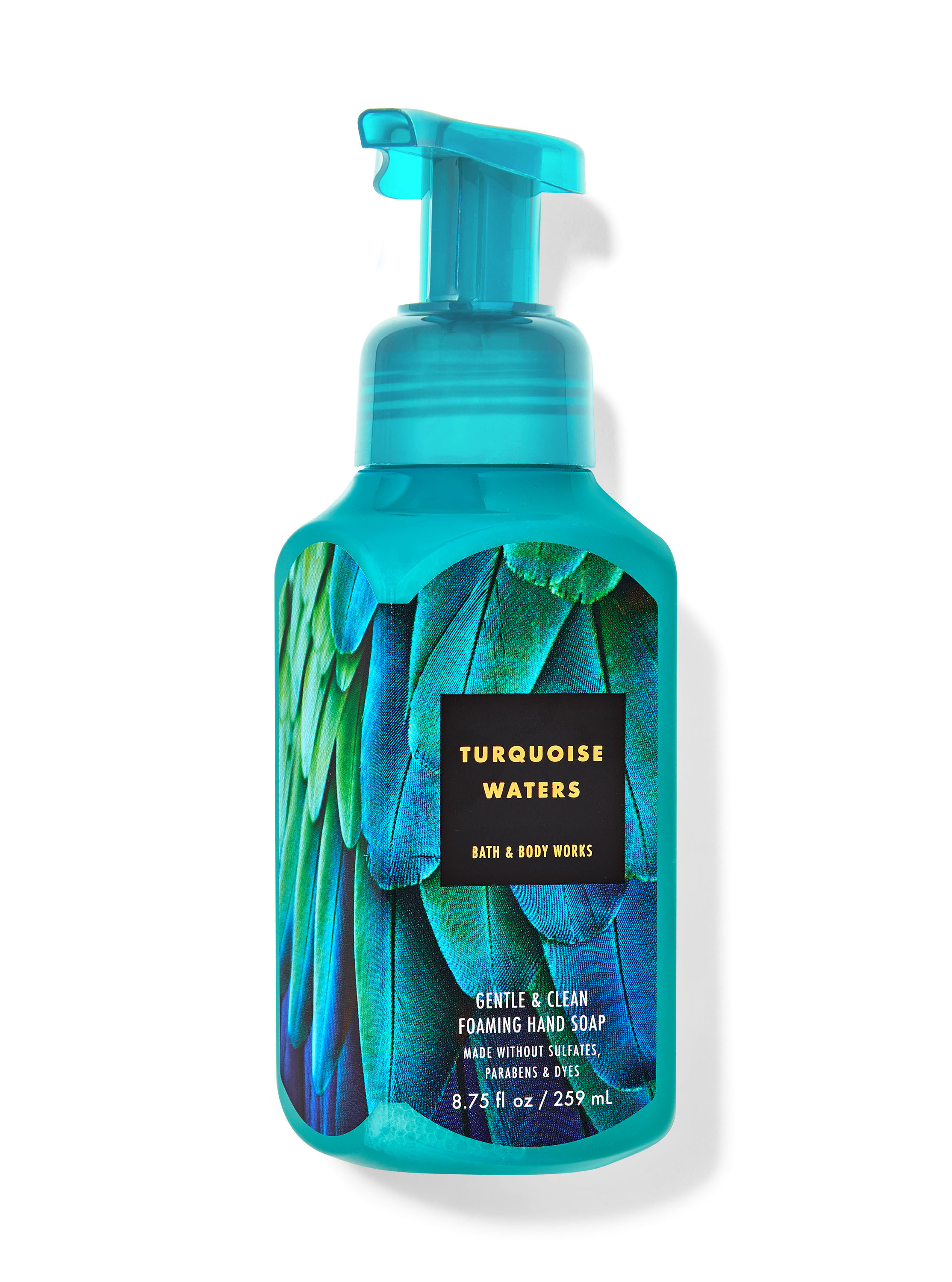 【Turquoise Water】Bath&bodyworks ハンドソープ Gentle & Clean Foaming Hand Soap Turquoise Waters | Bath