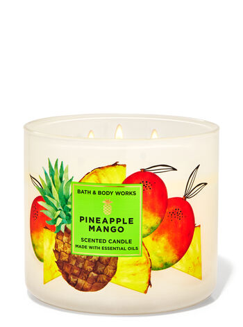 Pineapple Mango fragranza Candela a 3 stoppini