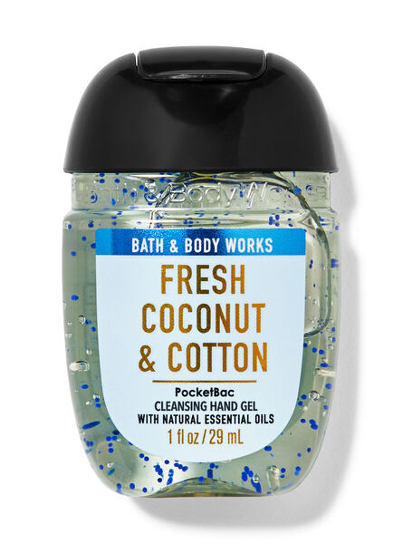 Fresh Cotton &amp; Coconut saponi e igienizzanti mani igienizzanti mani igienizzante mani Bath & Body Works