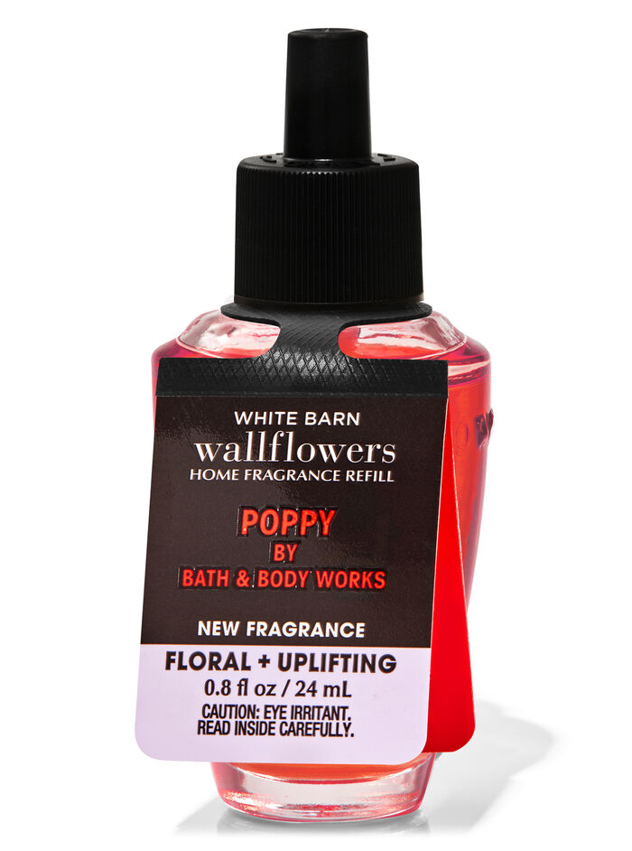 Poppy Home Fragrance/Home & Car Air fresheners/Wallflowers refill Bath & Body Works