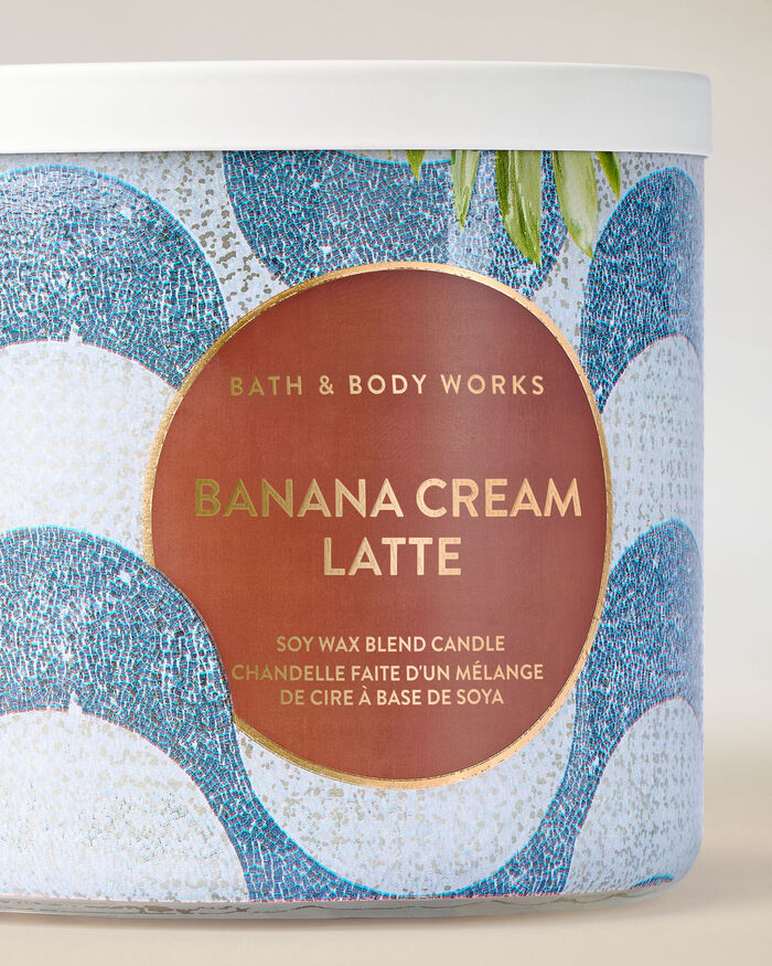 Banana Cream Latte CANDELE/Tutte le Candele Bath & Body Works