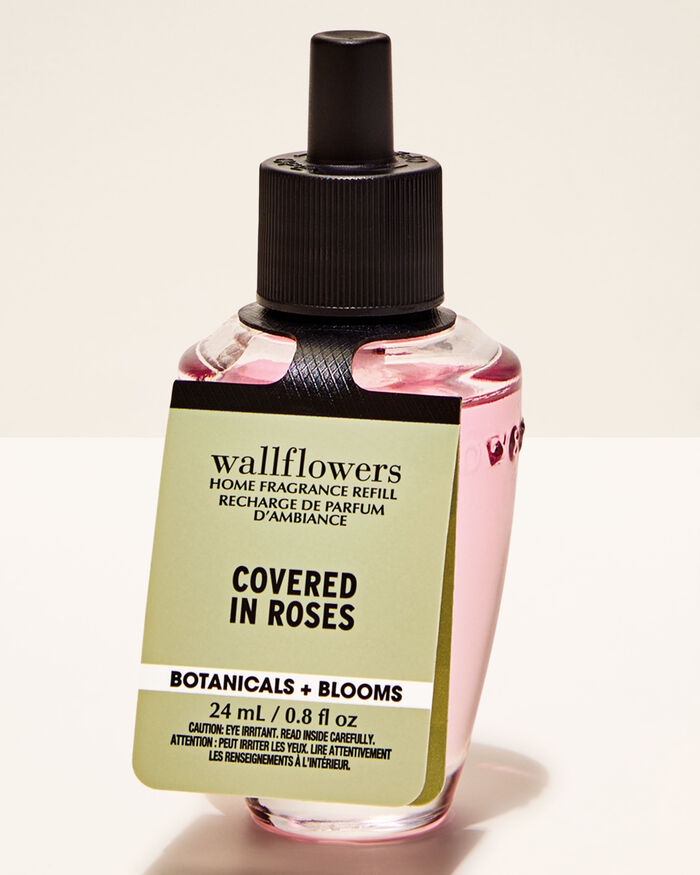 Covered In Roses Home Fragrance/Home & Car Air fresheners/Wallflowers refill Bath & Body Works