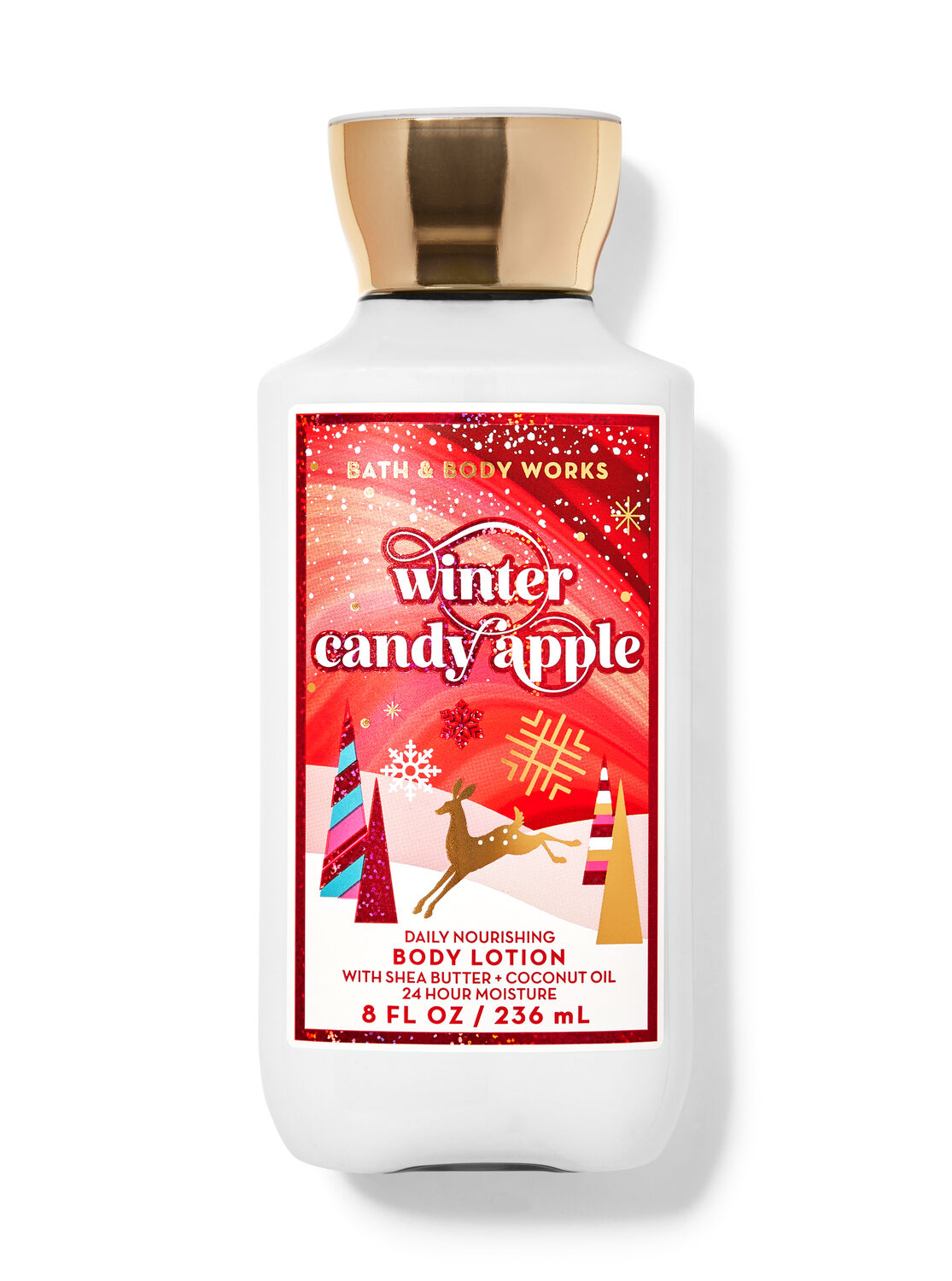 ⑥バスアンドボディワークスWINTER CANDY APPLEボディクリーム3本 バス