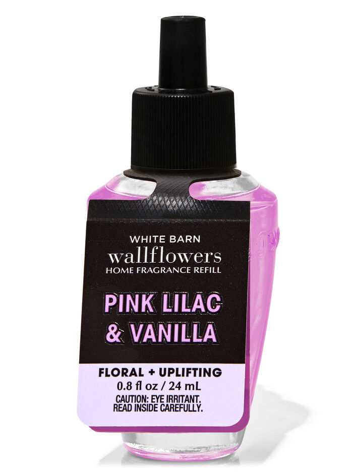 Pink Lilac & Vanilla home fragrance home & car air fresheners wallflowers refill Bath & Body Works