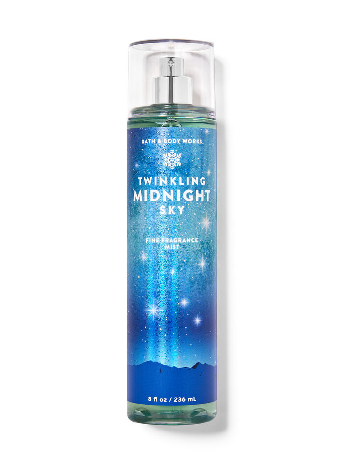 Twinkling Midnight Sky IDEE REGALO/IN EVIDENZA/Anteprima Collezione Natale Bath & Body Works