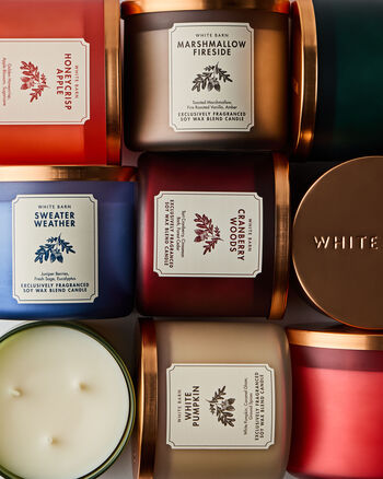 Honeycrisp Apple CANDELE/Tutte le Candele/Candela a Tre Stoppini Bath & Body Works5