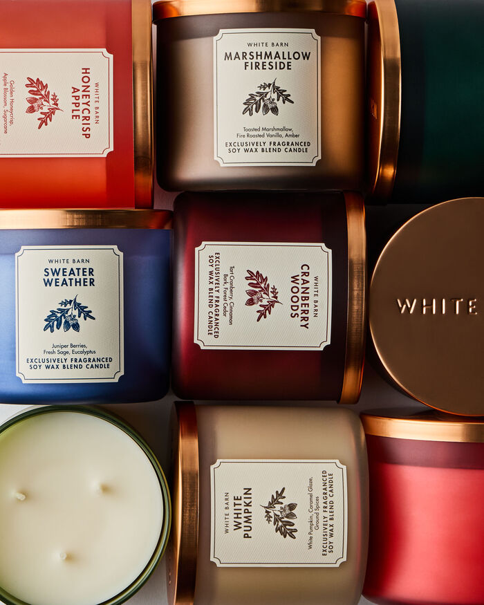 Honeycrisp Apple CANDELE/Tutte le Candele/Candela a Tre Stoppini Bath & Body Works
