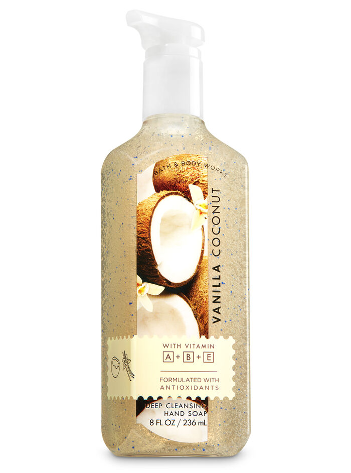 Vanilla Coconut fragranza Deep Cleansing Hand Soap