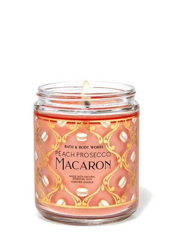 Peach Prosecco Macaron home fragrance explore home fragrance Bath & Body Works1
