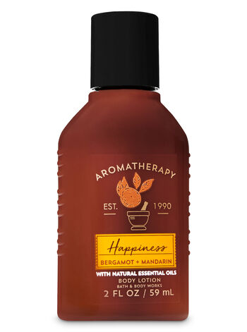 Bergamot & Mandarin fragranza Travel Size Body Lotion