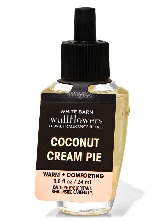 Coconut Cream Pie home fragrance home & car air fresheners wallflowers refill Bath & Body Works