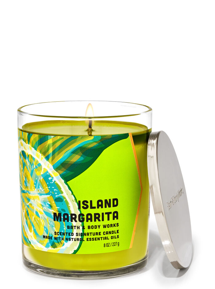 Island Margarita Home Fragrance/Candles/1-wick candles Bath & Body Works