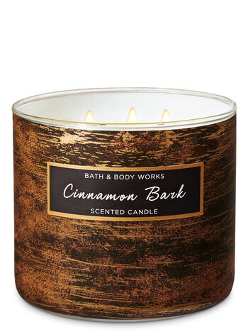Cinnamon Bark Home Fragrance/Candles/3-wick candles Bath & Body Works1