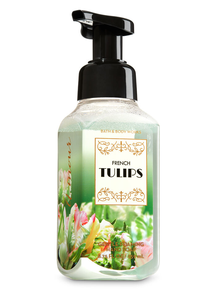 French Tulips saponi e igienizzanti mani in evidenza cura delle mani Bath & Body Works