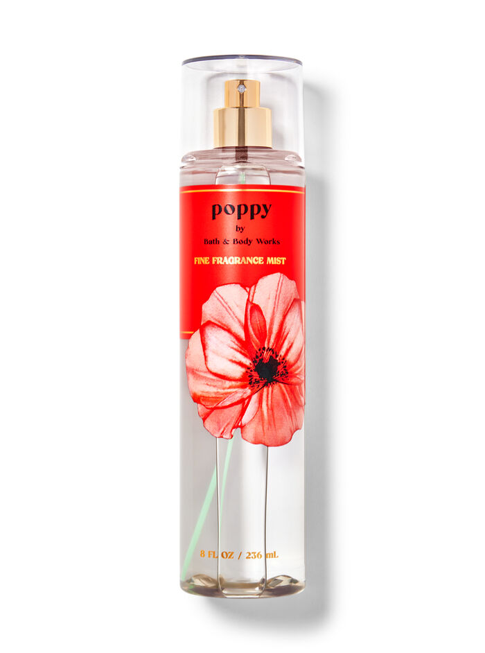 Poppy prodotti per il corpo fragranze corpo acqua profumata e spray corpo Bath & Body Works