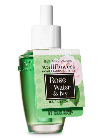 Rose Water & Ivy Home Fragrance/Home & Car Air fresheners/Wallflowers refill Bath & Body Works1