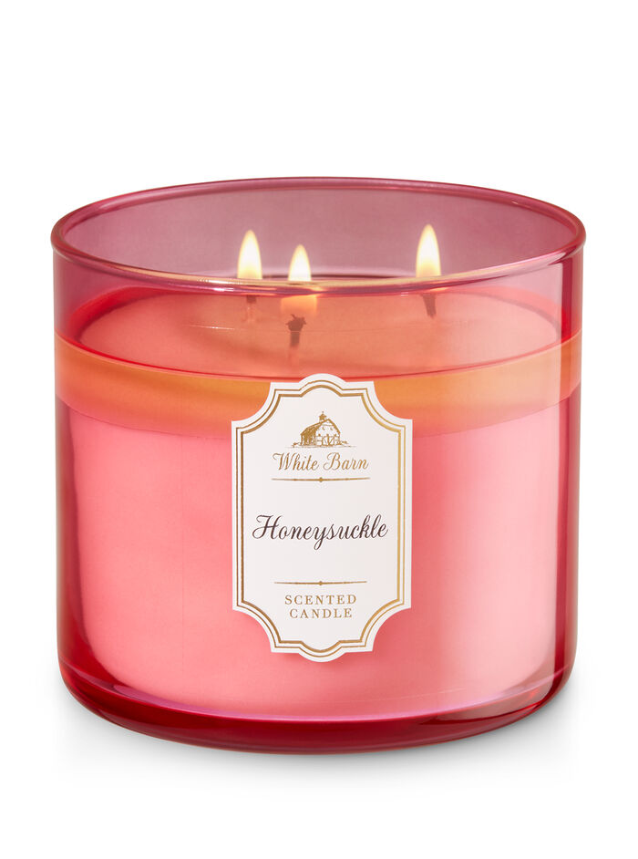Honeysuckle fragranza 3-Wick Candle