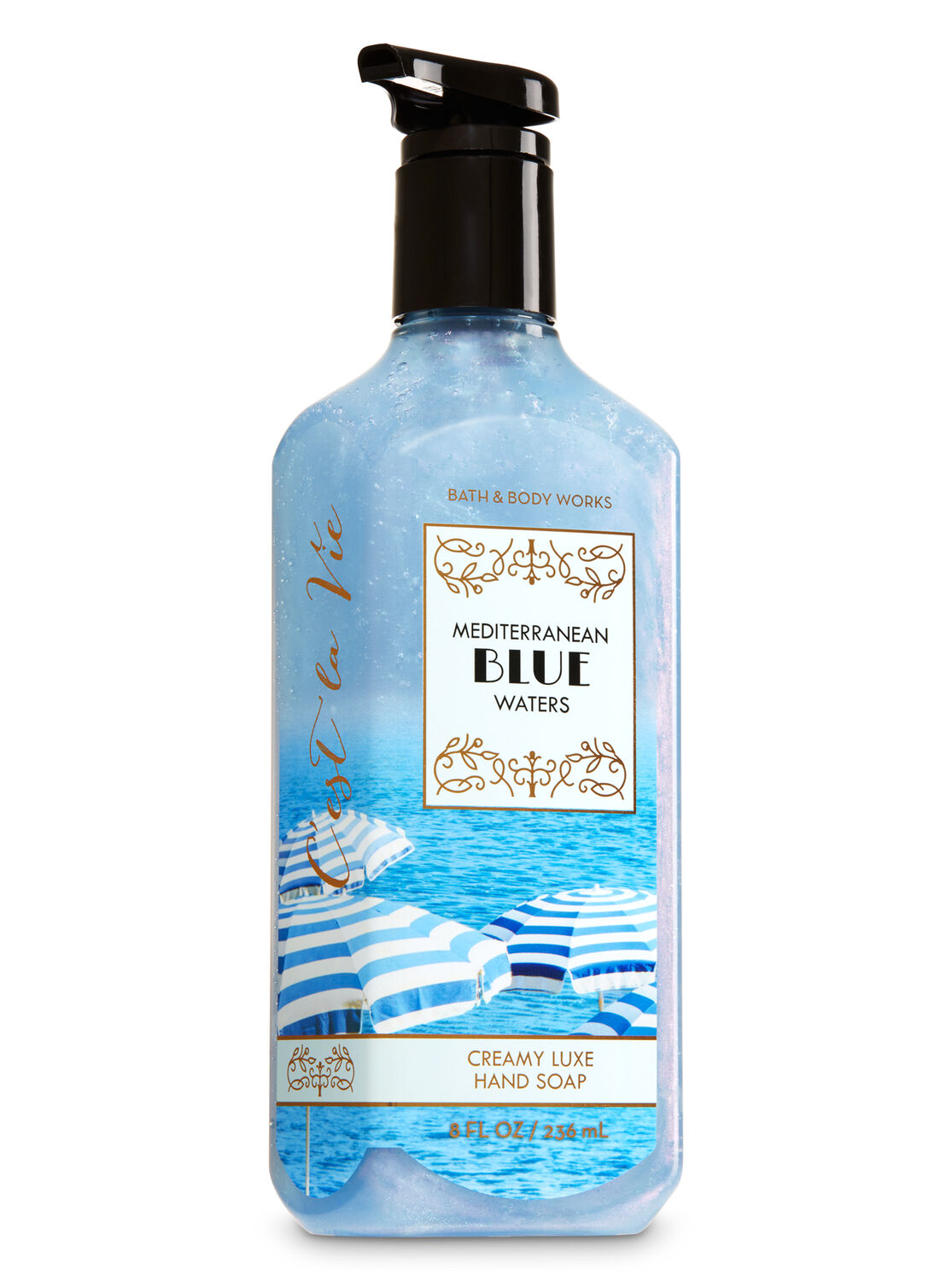 Creamy Luxe Hand Soap Mediterranean Blue Waters Bath Body Works
