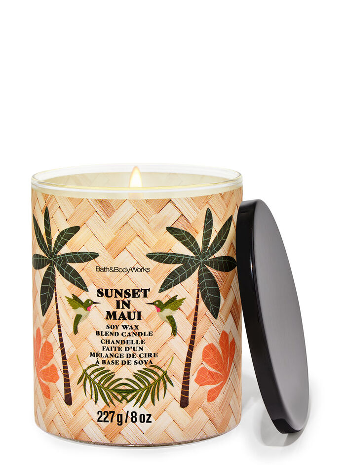 Sunset In Maui Home Fragrance/Candles/1-wick candles Bath & Body Works