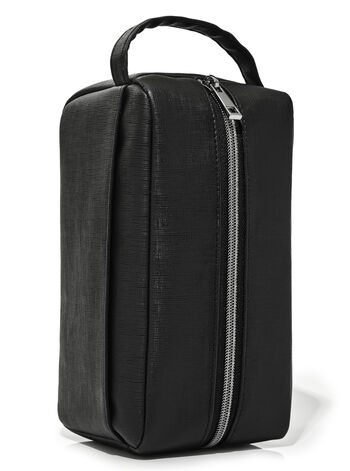Black & Silver fragrance Travel Toiletry Bag