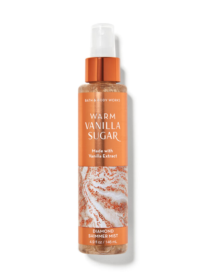 Warm Vanilla Sugar fragranza Acqua profumata glitterata