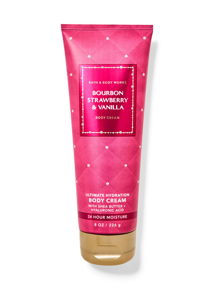 Bourbon Strawberry & Vanilla Body care/Moisturizers/Body cream Bath & Body Works