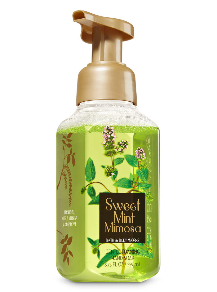 Sweet Mint Mimosa fragranza Gentle Foaming Hand Soap