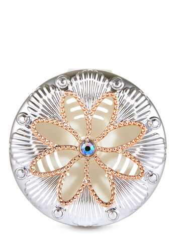 Metallic Flower Vent Clip Fuori Catalogo Bath & Body Works1