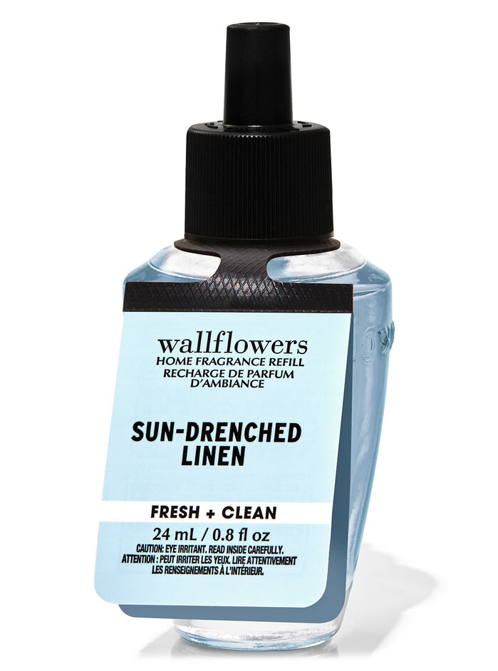 Sun-Drenched Linen Home Fragrance/Home & Car Air fresheners/Wallflowers refill Bath & Body Works