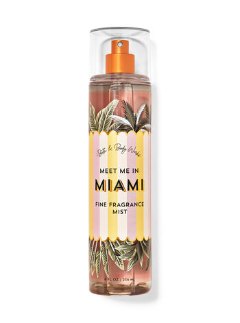 Meet Me In Miami body care fragrance body sprays & mists Bath & Body Works1