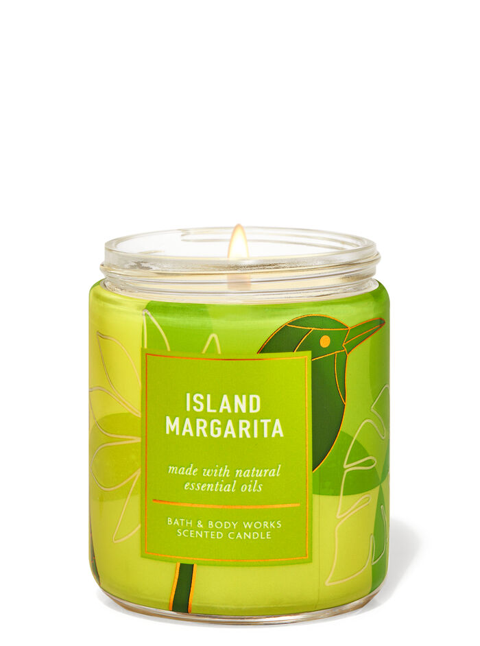 Island Margarita profumazione ambiente candele candela a uno stoppino Bath & Body Works