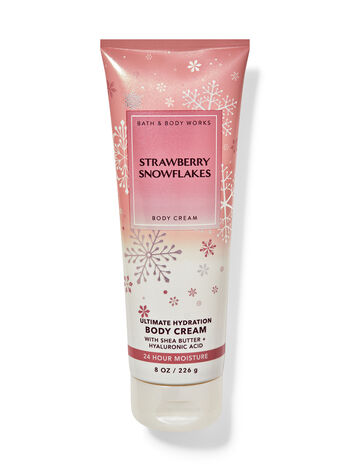 Strawberry Snowflakes fuori catalogo Bath & Body Works1