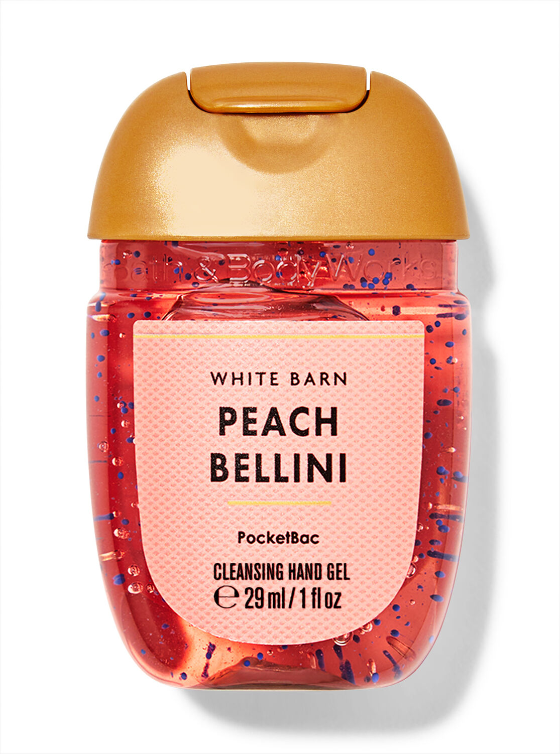 Bath & Body Works Peach Bellini ハンドジェル PocketBac Cleansing Hand Gel Peach Bellini | Bath & Body Works Italy