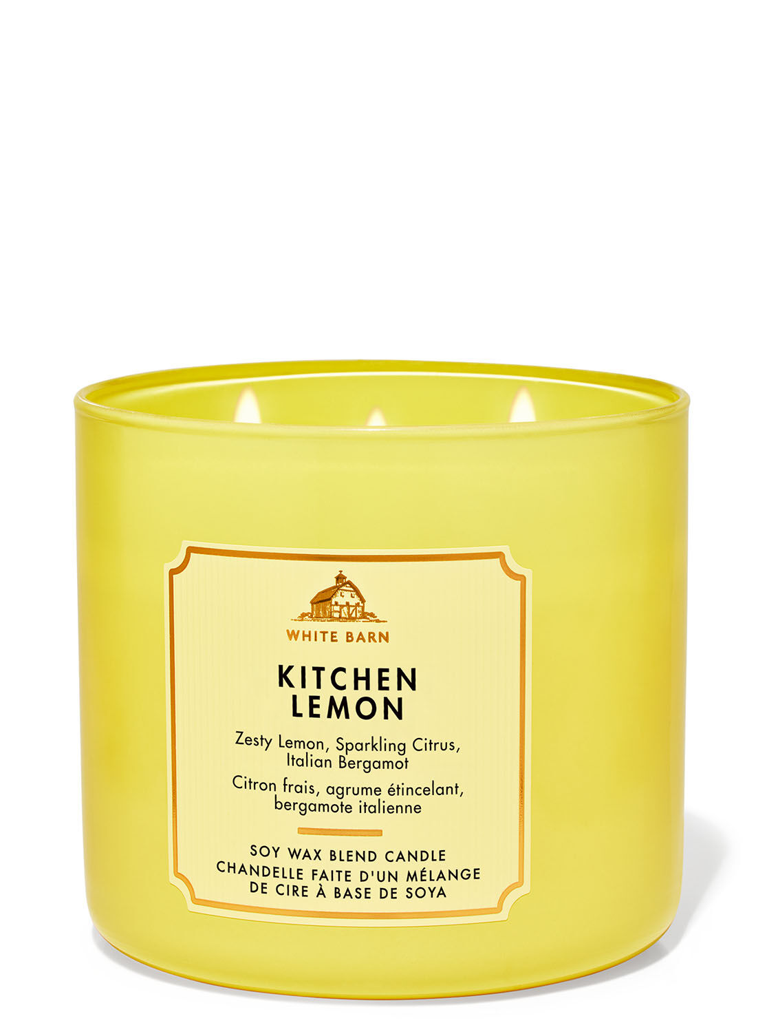 3-Wick Candle Kitchen Lemon | Bath & Body Works Italy