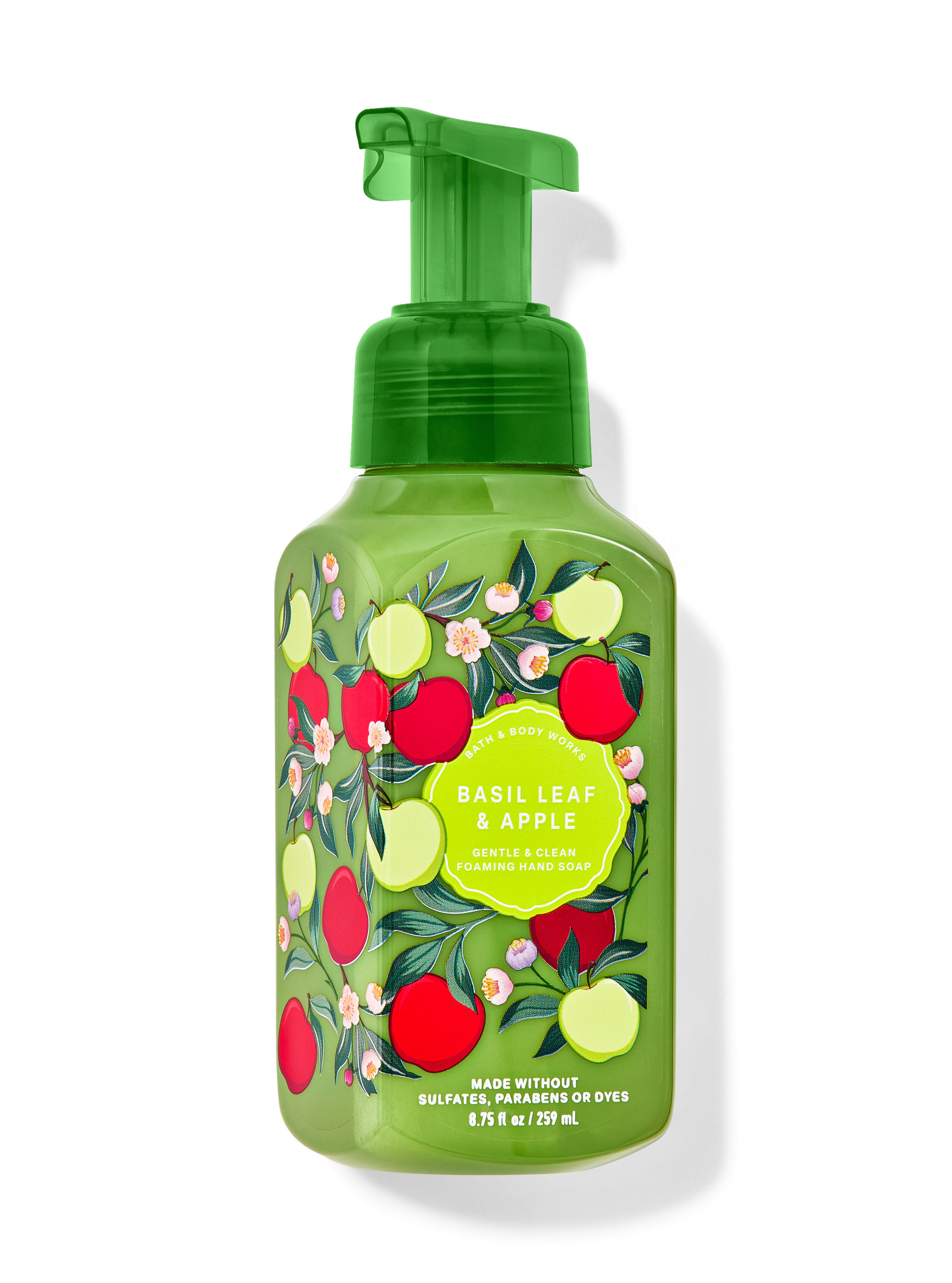 Gentle & Clean Foaming Hand Soap Basil Leaf & Apple | Bath & Body