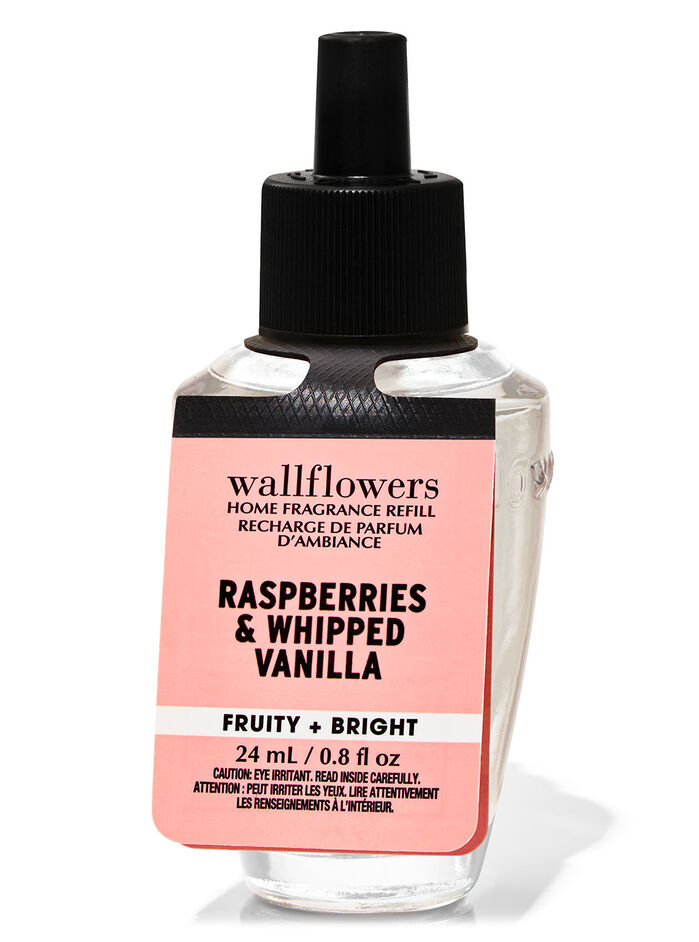 Raspberries & Whipped Vanilla Home Fragrance/Home & Car Air fresheners/Wallflowers refill Bath & Body Works