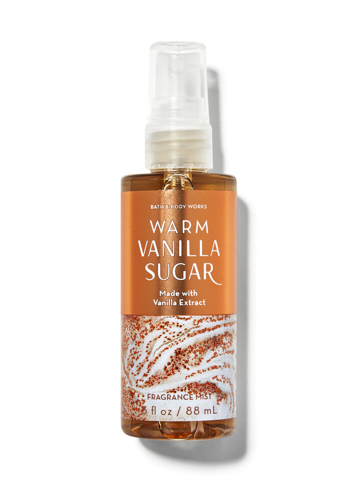 Warm Vanilla Sugar body care featuring customer favorites Bath & Body Works