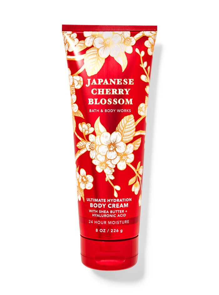 Japanese Cherry Blossom body care moisturizers body cream Bath & Body Works