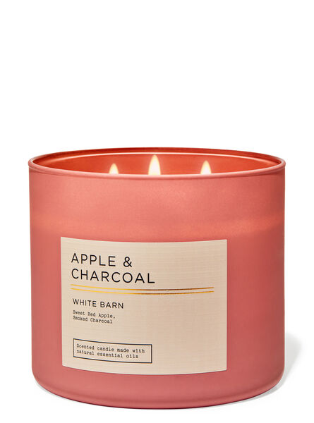 Apple &amp; Charcoal profumazione ambiente in evidenza white barn Bath & Body Works
