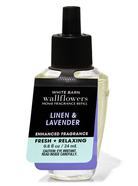 Linen & Lavender Enhanced home fragrance home & car air fresheners wallflowers refill Bath & Body Works