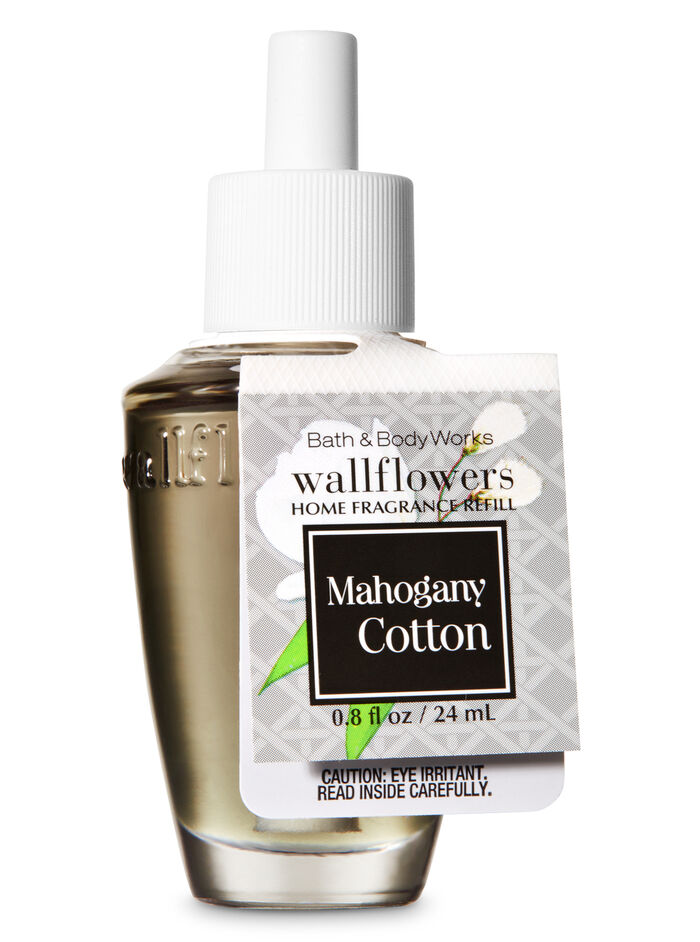Mahogany Cotton fragranza Wallflowers Fragrance Refill