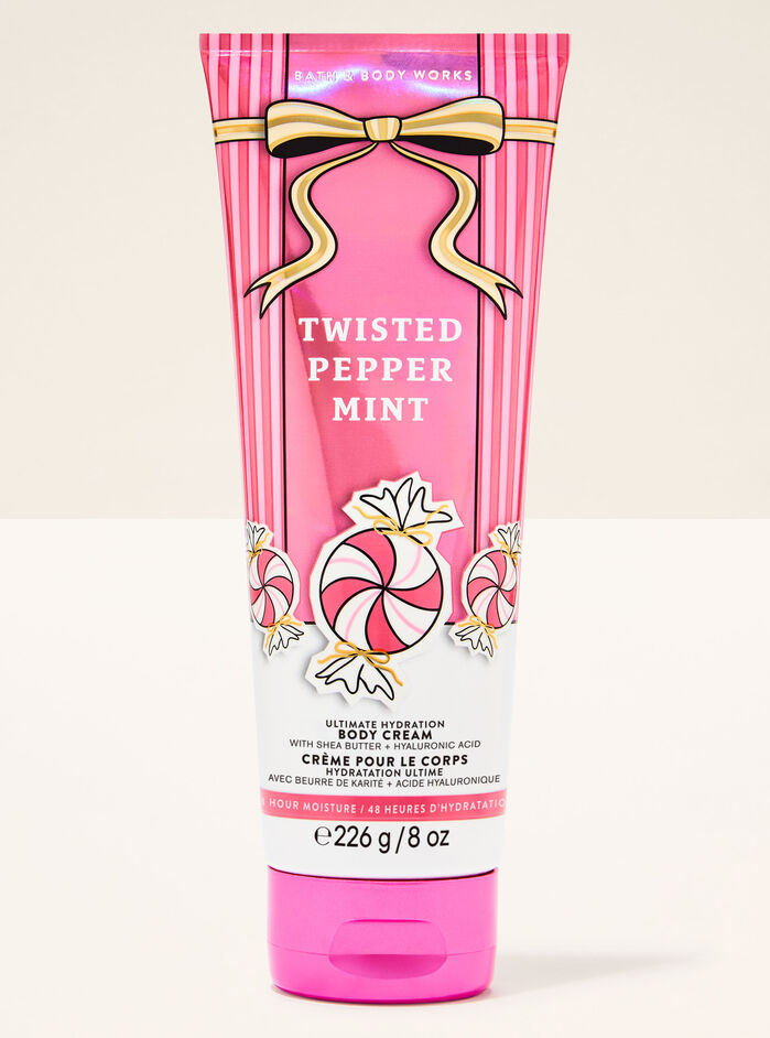 Twisted Peppermint Body care/Moisturizers/Body cream Bath & Body Works