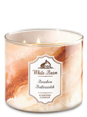 Bourbon Butterscotch fragranza 3-Wick Candle