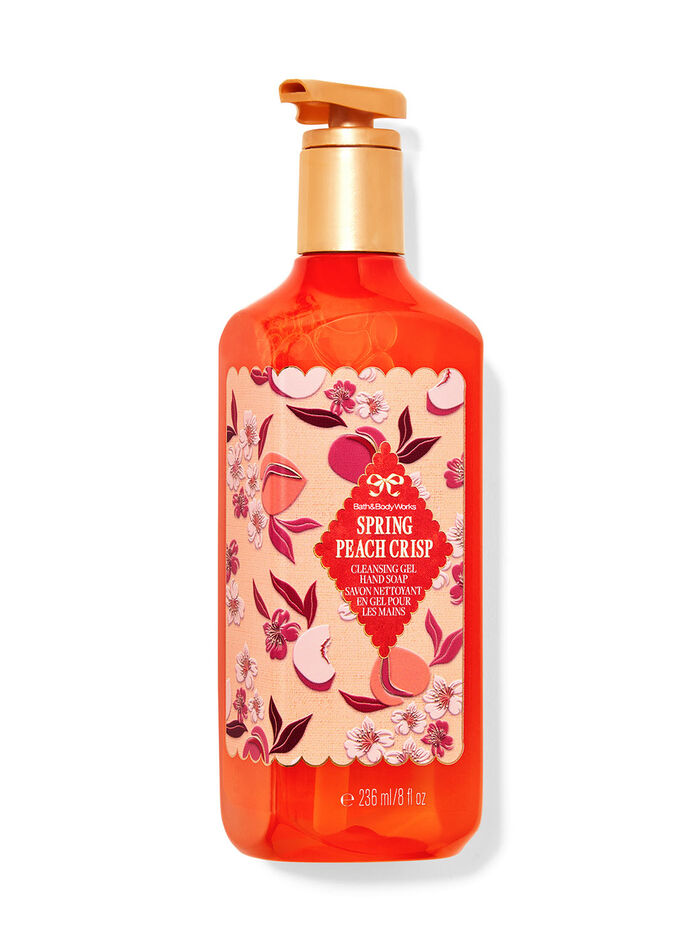 Spring Peach Crisp Hand Soaps & Sanitizers/Hand soaps/Gel soaps Bath & Body Works