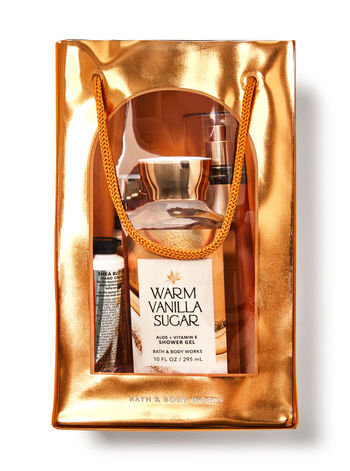 Warm Vanilla Sugar prodotti per il corpo set regalo cofanetti corpo Bath & Body Works2