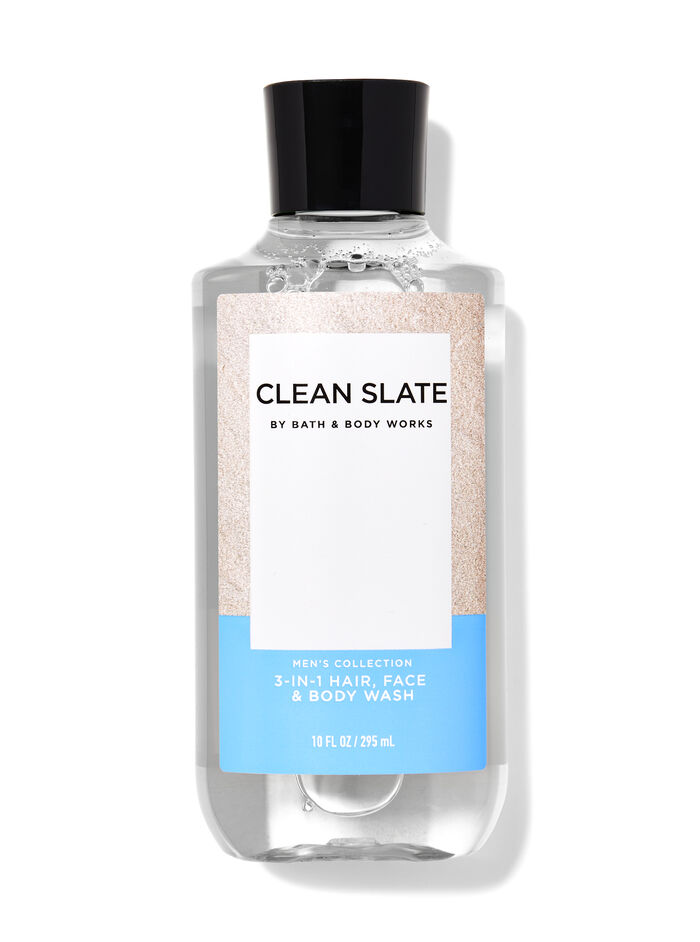 Clean Slate UOMO/Collezione Uomo/Gel Doccia e Bagnoschiuma Uomo Bath & Body Works