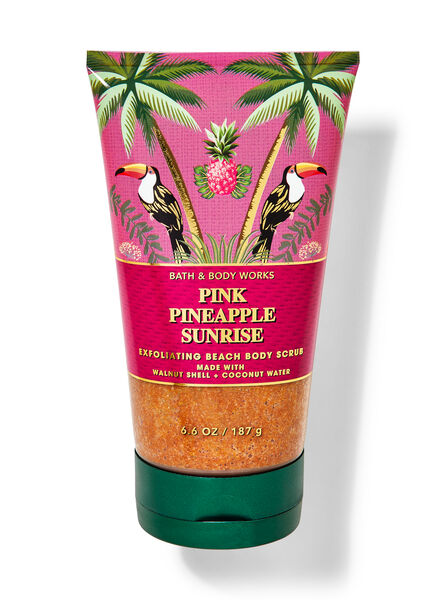 Pink Pineapple Sunrise prodotti per il corpo bagno e doccia scrub esfoliante Bath & Body Works