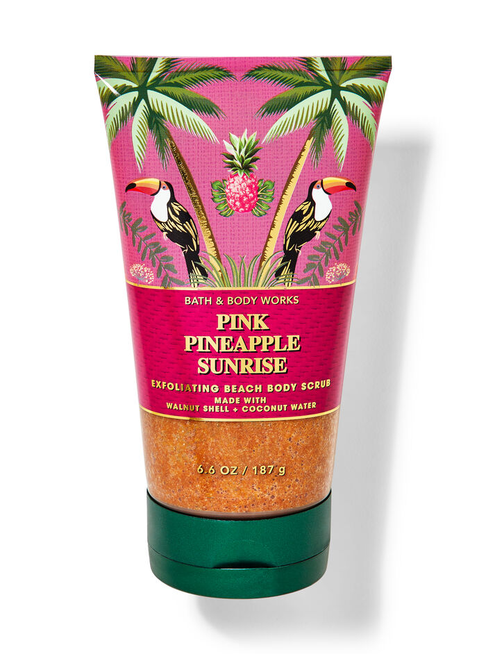 Pink Pineapple Sunrise fragrance Exfoliating Beach Body Scrub