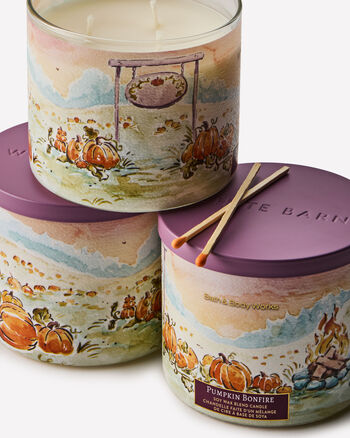 Pumpkin Bonfire CANDELE/Tutte le Candele Bath & Body Works2
